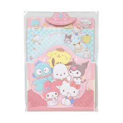 サンリオ(SANRIO) キャラクター形レターセットサンリオキャラクターズ パッケージ:約幅16×奥行0.8×高さ22cm