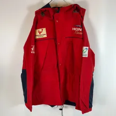 希少 激レア ホンダ レーシング APEX ナイロンジャケット 赤 HONDA ホンダ - 希少 激レア ホンダ レーシングAPEX ナイロン