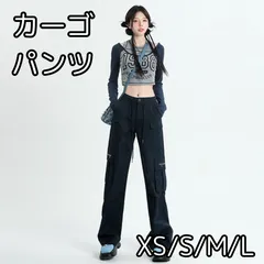 59 カーゴパンツ XS S M L パンツ レディース ゆったり ワイドパンツ 長ズボン ズボン 作業着 ワイド ルーズ 太め ポケット ボトムス 10分丈 シンプル 無地 楽 動きやすい カジュアル