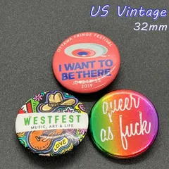 ヴィンテージ缶バッジ／まとめ売り／USA ヴィンテージ缶バッジ／まとめ売り／USA 2025年最新】缶バッチ
