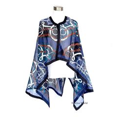 HERMES ビーチチュニック Eperon d'Or コットン100% ワンサイズ ランクAB 国内定価276,100円