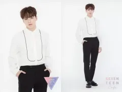 【中古】ポストカード(男性) バーノン ポストカードセット(2枚セット) 「SEVENTEEN CAFE 2019」