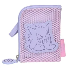 【メール便】ポケットモンスター 小銭入れ＆パスケース メッシュデイリーパスケース パステル ゲンガー ポケモン マリモクラフト ICカードケース キャラクター グッズ 