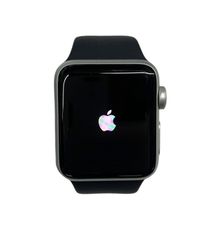 Apple (アップル) Apple Watch series3 アップルウォッチ アルミニウム 38mm ブラック MQKU2J/A/025