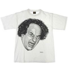 0064 90年代 　XL 　三バカ大将　THE　THREE　STOOGES　ビックフェイス シングルステッチ