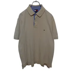 【TOMMY HILFIGER】 90s 鹿の子ポロシャツ S-1600