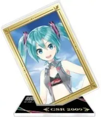 【中古】アクリルスタンド・アクリルパネル 初音ミク 2009Ver. 「初音ミク GTプロジェクト トレーディングアクリルスタンド」