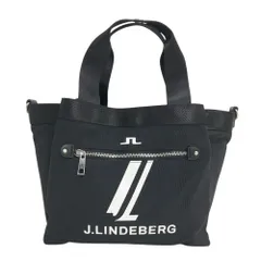 J.LINDEBERG - coco 中古 ジェイリンドバーグ J.LINDEBERG クラッチバッグ ホワイト 白 セカンドバッグ ラウンドバッグ カートバッグ 幾何学模様 中古 ジェイリンドバーグ J.LINDEBERG クラッチバッグ ホワイト