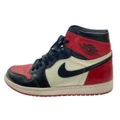 NIKE ナイキ 555088-610 Air Jordan 1 Retro High OG Bred Toe エアジョーダン 1 レトロ ハイ OG ブレッド トゥ ハイカット スニーカー 28.5cm【中古】