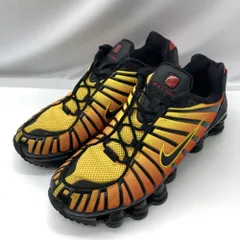 【中古】NIKE SHOX TL 28.5cm AV3595-004 Sunrise ナイキ ショックス オレンジ イエロー[19]