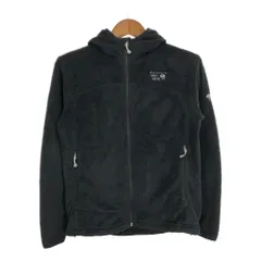 MOUNTAIN HARDWEAR マウンテンハードウェア フリースジャケット アウトドア ブラック (レディース M) 中古 古着 S6324