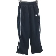 NIKE ナイキ トレーニング トラックパンツ L 黒 裏フリース レディース 古着