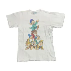 90s 白雪姫 スノーホワイト 七人のこびと ディズニー古着 シャツ