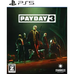 新品 特典封入 PAYDAY 3 PS5 Play Station5 ゲームソフト JAN:4580717790631 ≡A6234