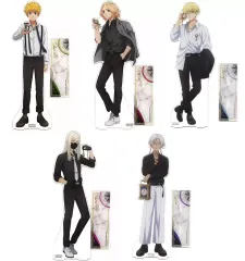 【中古】アクリルスタンド・アクリルパネル 全5種セット BIGアクリルスタンド 「東京リベンジャーズ ハピネス缶バッジBOX モノトーンコーデ×時計」 ハピネス賞