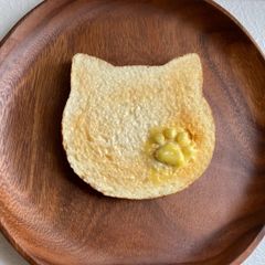 食品サンプル☆ネコ食パンのオブジェ☆