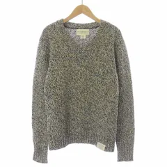 デニム&サプライ ラルフローレン DENIM & SUPPLY RALPH LAUREN ニット セーター 長袖 Vネック S ベージュ 黒 ブラック /AT19のサムネイル