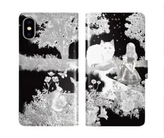 [iPhone11 Pro Max] iPhone15 ケース スカラー スマホケース 手帳型 iPhone16 ケース iPhone 16 15 14 13 SE 第3世代 第2世代 スマホカバー 全機種対応 手帳 ScoLar 女の子 ネコ シカ ウサギ 
