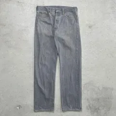 Levi's リーバイス 501 先染め グレー デニムパンツ ストレート メンズW34 