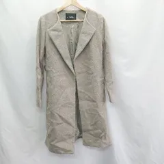 ■ ◎ UNITED ARROWS 長袖 ステンカラーコート サイズ36 カーキ系 レディース E  【1406180100889】