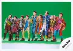 【中古】生写真(ジャニーズ) Snow Man/集合(9人)/横型・全身/シングル「ブラザービート」MV＆ジャケ写オフショット/公式生写真