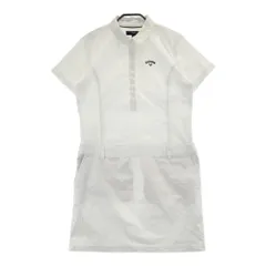 サイズ：L CALLAWAY キャロウェイ  半袖ワンピース  ホワイト系 [240101360715] ゴルフウェア レディース ストスト