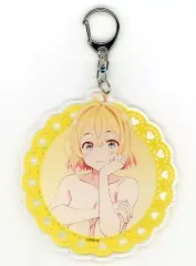 【中古】雑貨 七海麻美(体育座りver.) BIGアクリルキーホルダー 「DMMスクラッチ! 彼女、お借りします 第二弾」 D-6賞