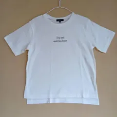 COMME ÇA ISMホワイトロゴ　Tシャツ