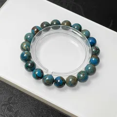 10%OFF 天然石★【アズライト】★ブレスレット 天然石B 10.2-10.7mm ZB7888