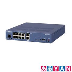 (新品未使用) ヤマハ ギガアクセスVPNルーター RTX1220 中小規模拠点向け 8ポートスイッチングハブ内蔵 4957812671033