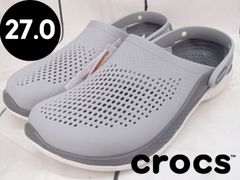 【クロックス】206708  メンズ  サンダル クロッグ グレー 27㎝ 250512W010
