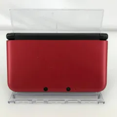05w12729T 【3DSLL】ニンテンドー3DSLL 本体のみ レッドー×ブラック  ＊動作確認済み＊ ◎中古品◎