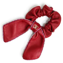 ポニーフックシャネルツイードリントンチュールヘアアクセサリー髪飾り