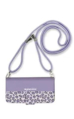 iPhone14plus ケース 手帳型 アイフォン14 プラス スマホケース 携帯ケース ヒョウ柄 アニマル柄 かわいい おしゃれ 大人 可愛い 人気 パステル ストラップ付 カラー02