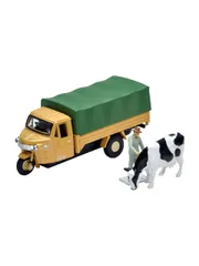 トミカリミテッドヴィンテージ LV-12d ダイハツ CO10T(茶)フィギュア付きのサムネイル