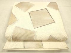 高級座布団生地 反物 5枚分 未使用 呉服店保管品 麻の葉文様 和風