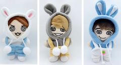 ちびぬい　服　15センチドール　関ジャニ　なにわ男子　うさ耳パーカーセット
