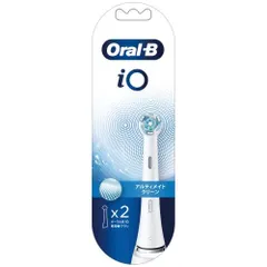 BRAUN Oral-B iOシリーズ専用替えブラシ アルティメットクリーン 2本入 WHITE ホワイト 