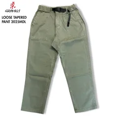 ［2025春のシーズナルカラー］GRAMICCI グラミチ G103-OGT LOOSE TAPERED PANT ルーズテーパードパンツ 2025年モデル HERB PIGMENT S