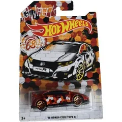 【新品未開封品】Hot Wheels 68th Racing Club '16 Honda Civic Type R 2/5, red