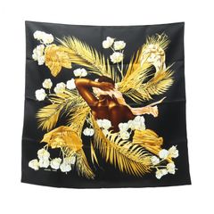 美品　HERMES　エルメス　カレ90《TURBANS DES REINES》 エルメス スカーフ カレ90 TURBANS DES REINES【AFI22】 - メルカリ