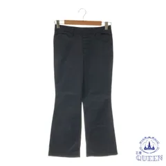 ☆美品 UNIQLO ユニクロ パンツ カジュアル ヒートテック ポケット付き シンプル レディース ネイビー M 901-5379 送料無料 古着