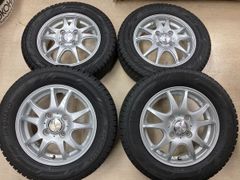 軽自動車用スタッドレスタイヤセット!!即納◆ファング 13インチ 4J +45 4/100◆YH IG60 165/65R13◆シティ スクラムワゴン タウンボックス