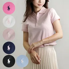 ポロ ラルフローレン ポロシャツ レディース ガールズライン キッズ 313573242 ELITE BLU POLO RALPH LAUREN