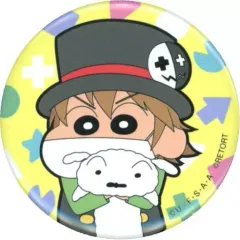 【中古】バッジ・ピンズ レトルト＆シロ 缶バッジ 「レトルト×クレヨンしんちゃん」