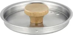 【人気商品】ステンレス 天然木 蒸気穴付き ツードリップポットPro専用 蓋 傾けても落ちない フタ 燕三条 【日本製】 44584 プレゼント ふた 誕生日 コーヒーポット クリスマス 記念日 KOGU ギフト 贈り物 珈琲考具 下村企販