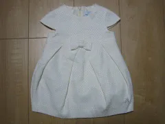 タルティーヌ エ ショコラ タルティーヌエショコラ tartine et chocolat アウトレット 子供服 女の子 6M 約 70cm ベビー服 半袖 フォーマル ワンピース 白 春 夏 ★3 ガールズ キッズ ベビー 【中古】 ユーズド