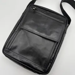 【✨本革✨】PORTER ポーター SQUARE 縦型ショルダーバッグ ブラック