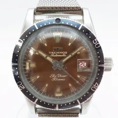 【デッドストック】新品未使用　テクノス　スカイダイバー　100m 希少 楽天市場】テクノススカイダイバーの通販