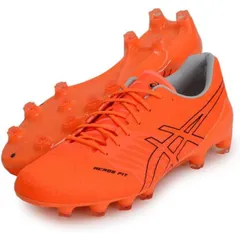 アシックス(ASICS) サッカースパイク DS LIGHT ACROS 2 1101A046-800 オレンジ×ブラック 25.0cm